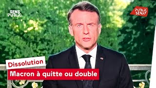 [Direct] 🔴 Dissolution : Macron à quitte ou double