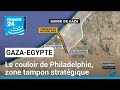 Le couloir de Philadelphie, zone tampon stratégique entre l'Egypte et Gaza • FRANCE 24