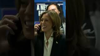 Harris makes calls from DNC phone bank on Election Day