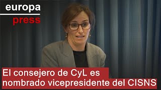 El consejero de CyL es nombrado vicepresidente del CISNS