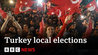 BEATS Turkish opposition party beats Erdogan in local elections | BBC News