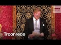 Koning Willem-Alexander draagt Troonrede voor