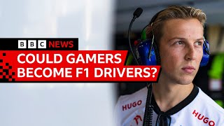 F1 24: Liam Lawson on how sim racing and gaming is shaping F1 | BBC News