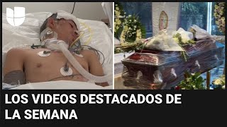 S&U PLC [CBOE] Niños mueren abrazados a su abuela y migrante pierde sus piernas: videos destacados de la semana 