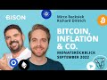 @Bitcoin2Go: Bison Monatrückblick September 2022 - Bitcoin, Inflation & Co.