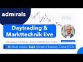 Live-Trading DAX, Dow, EURUSD & Co mit Daytrader Jochen Schmidt