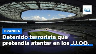 Un terrorista ha sido detenido en Francia por planear atentar durante los Juegos Olímpicos de …