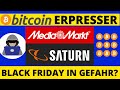 BITCOIN ERPRESSER bei SATURN MEDIA MAKRT | SPOT ETF erneut ABGELEHNT | BITCOIN & MUSK Update |News