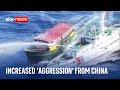 'First time China has used this level of aggression', says Philippine coastguard