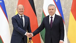 INK Scholz and Mirziyoyev ink migration deal to simplify entry of skilled Uzbek workers