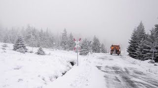 Schneefall in ganz Europa nach polarer Kaltluftfront