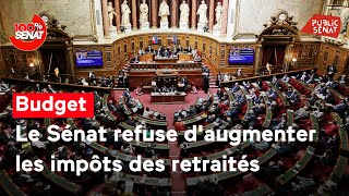 Budget : le Sénat débat d&#39;une augmentation de la fiscalité des retraités