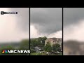 Rare tornadoes rip through Maryland as dangerous heat hits the West