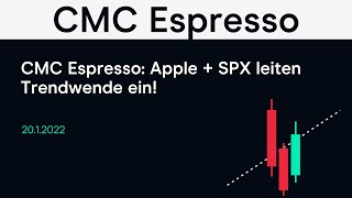S&P500 INDEX CMC Espresso: Apple + SPX leiten Trendwende ein!