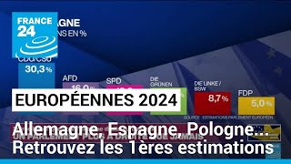 Européennes 2024 : Allemagne, Espagne, Pologne... Retrouvez les premières estimations