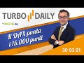 Turbo Daily 30.03.2021 - Il Dax punta i 15000 punti