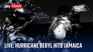 Watch live: Deadly Hurricane Beryl hits Jamaica