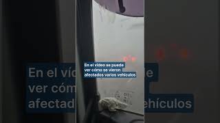 Captan el temporal hace volcar un camión en Valencia