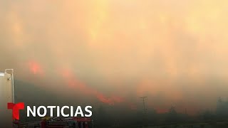 El incendio forestal sin control en el condado de Los Ángeles ya ha quemado más de 12,000 acres