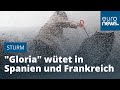 CM.COM - 50 cm Neuschnee: "Gloria" wütet in Spanien und Frankreich