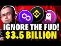 IGNORE THE FUD Binance CZ | AAVE Freezes Lending Markets | Polygon Solana NFT Volume Soars