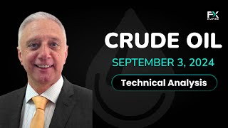 KEY Crude Oil Drops Below Key Support: Forecast &amp; Technical Analysis by Bruce Powers (September 03)