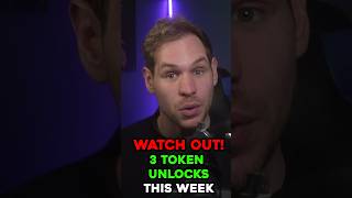 IG TOKEN Watch Out! 3 Token Unlocks This Week! #shorts