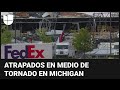 FEDEX CORP. - Paso de un tornado deja al menos 50 personas atrapadas en un centro de FedEx: la sede quedó destruid