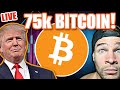 TRUMP WIN PUMPS BITCOIN to 75k! $200,000.00 TRADE! (Here's What To Expect NOW)