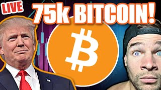 BITCOIN TRUMP WIN PUMPS BITCOIN to 75k! $200,000.00 TRADE! (Here&#39;s What To Expect NOW)