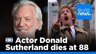 Donald Sutherland, Don’t Look Now and Hunger Games actor, dies aged 88