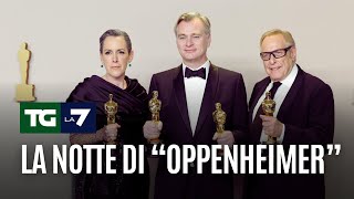 OPPENHEIMER HLD. #Oppenheimer trionfa agli #Oscar 2024