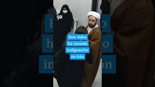 VELO Mujer iraní se enfrenta a clérigo por fotografiarla sin velo islámico