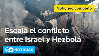 🔴 DW Noticias 24 noviembre: Hezbolá lanzó más de 200 proyectiles contra Israel [Noticiero completo]