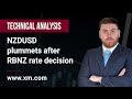 Technical Analysis: 24/05/2023 - NZDUSD plummets after RBNZ rate decision