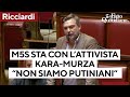 Ricciardi: "Siamo con l'attivista russo Kara-Murza, non siamo putiniani. Ma no ipocrisie"