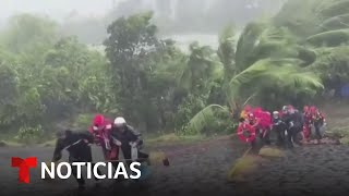 Cuatro muertos por tifón en Vietnam, avión tuvo problemas con el hielo y revelan sexo de pingüino