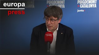 Puigdemont ve posible ser investido en segunda vuelta y no negociará con PSC, PP, Vox y AC