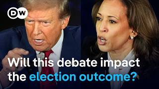 Could the Trump-Harris presidential debate sway undecided voters? | DW News