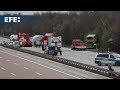 Al menos cinco muertos y varios heridos en accidente de un autocar en el este de Alemania