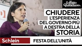 Schlein: “Vogliamo chiudere la stagione del governo più a destra della storia repubblicana”