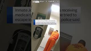 Texas officer’s bodycam footage shows moment inmate was fatally shot in hospital