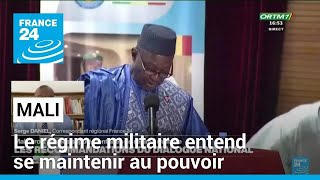 Mali : de deux à cinq ans supplémentaires de régime militaire • FRANCE 24