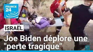 JOE Une militante américaine tuée par balle en Cisjordanie, Joe Biden déplore une &quot;perte tragique&quot;