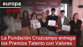 MICHELIN Fundación Cruzcampo y estrellas Michelin celebran los premios &#39;Talento con Valores&#39;