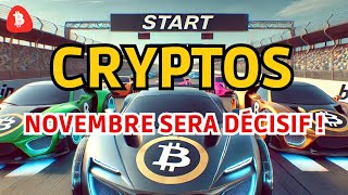 BITCOIN CRYPTOS : LE MOIS DE NOVEMBRE SERA DÉCISIF ! ANALYSE BITCOIN ETHEREUM SOLANA INJ WIF DOGE...