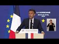 Emmanuel Macron appelle l’Europe "à revoir son modèle de croissance"