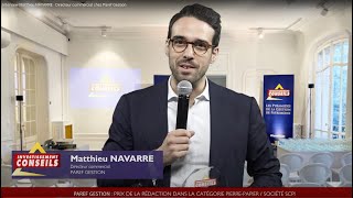 PAREF Interview Matthieu NAVARRE - Directeur commercial chez Paref Gestion