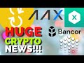 MASSIVE Crypto Updates: AAX Exchange, xDai Stake,  Bancor, OCEAN and YFDFI YFD