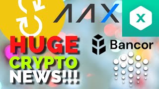 BANCOR NETWORK TOKEN MASSIVE Crypto Updates: AAX Exchange, xDai Stake,  Bancor, OCEAN and YFDFI YFD